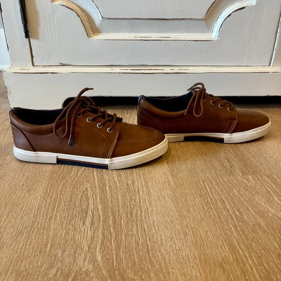Nautica big Boys Brown Berrian Moc 2 Casual Shoes size 6 - Picture 4 of 9